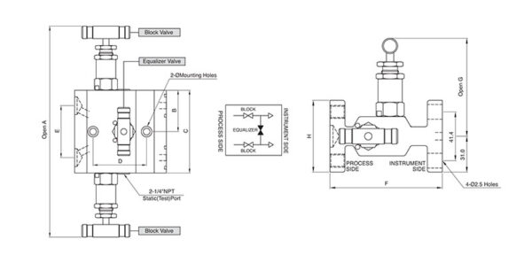 SM3V 3-Valve Manifold Valves - Image 4