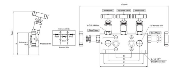 SM5V 5-Valve Manifold Valves - Image 5